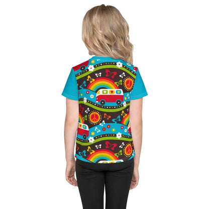 HIPPIE DAY rainbow - Kid's T-shirt