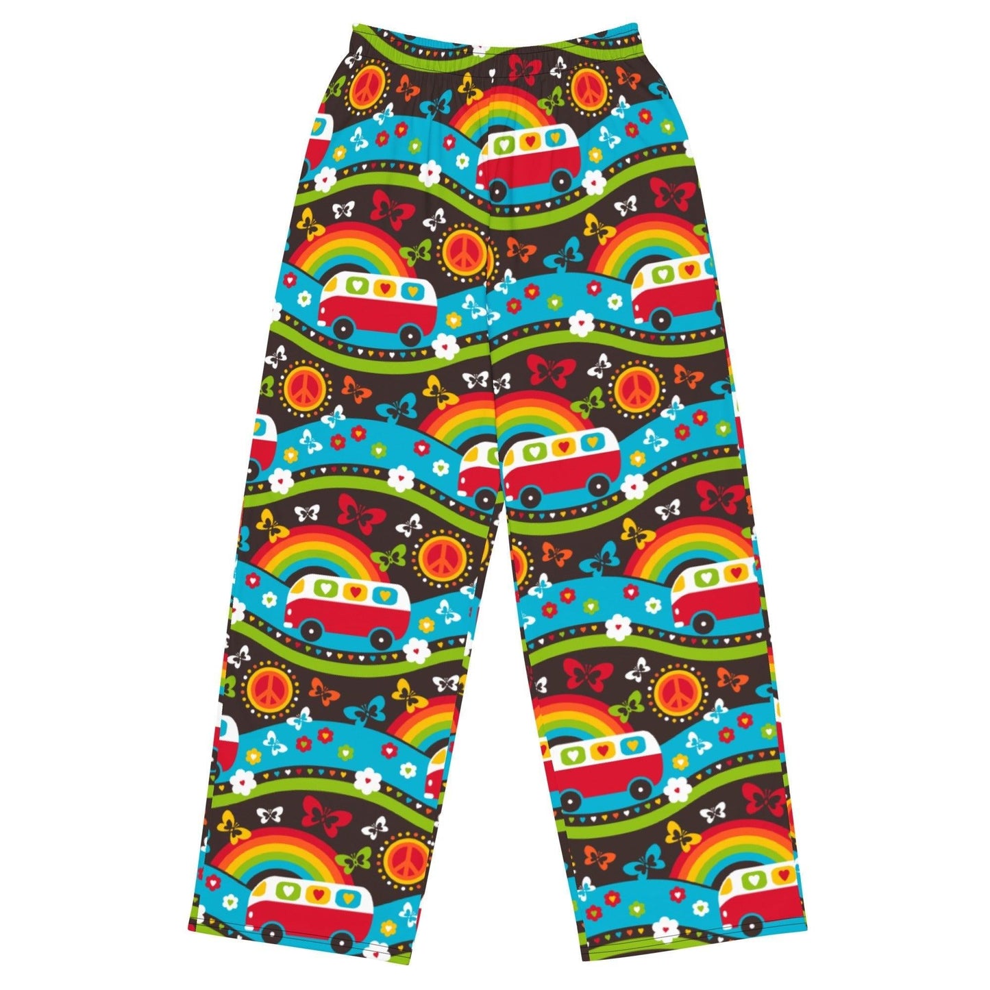 HIPPIE DAY rainbow - Pants - SHALMIAK