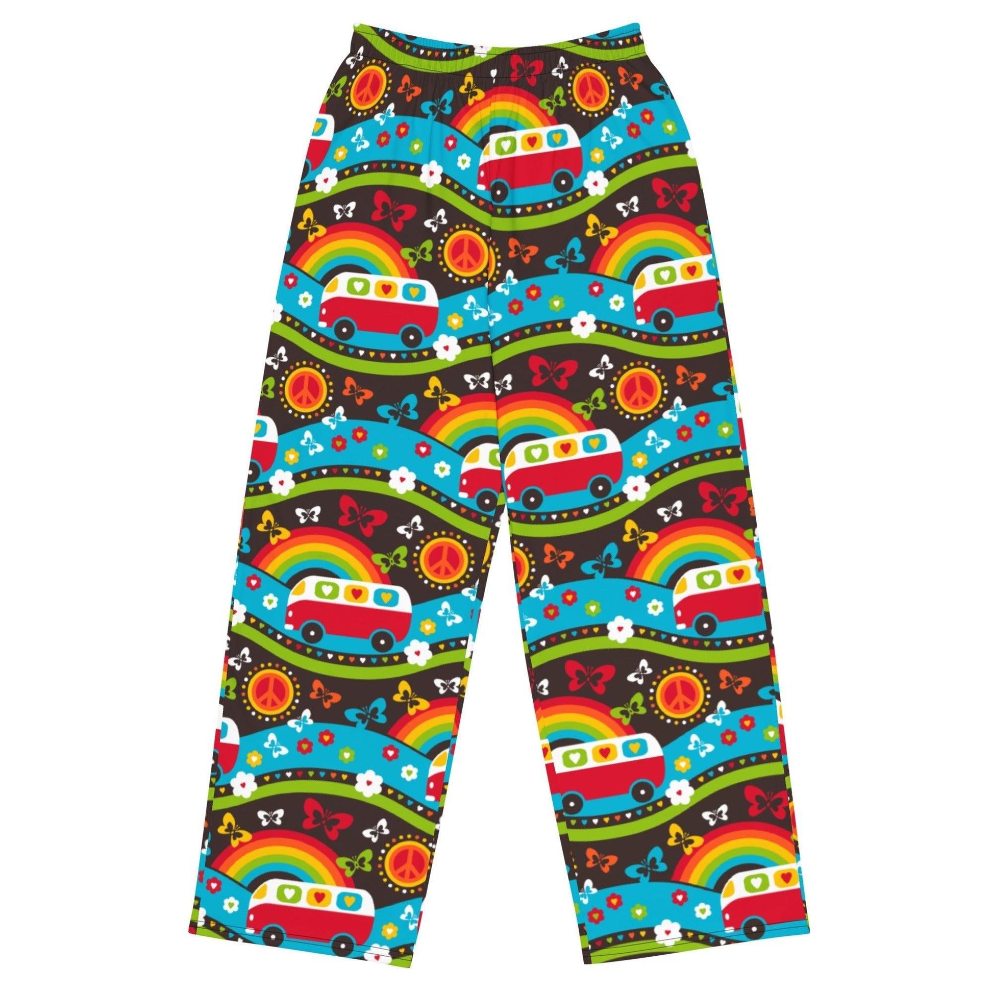 HIPPIE DAY rainbow - Pants - SHALMIAK