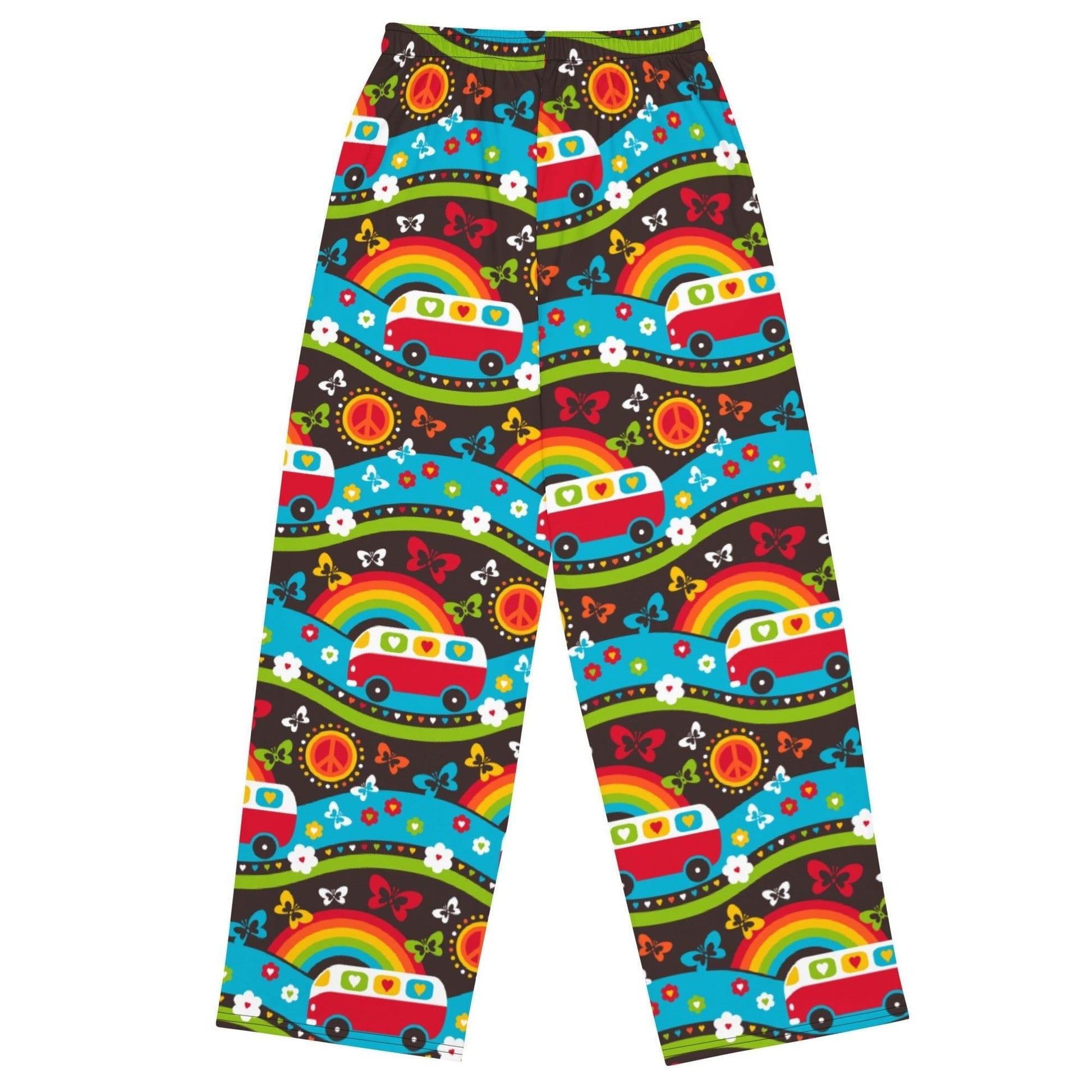 HIPPIE DAY rainbow - Pants - SHALMIAK