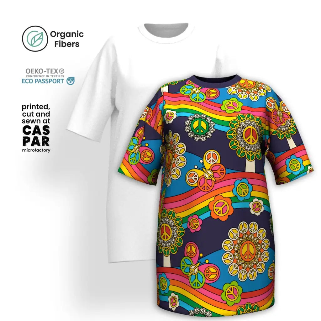 HIPPIE PARK - T-shirt dress (organic cotton)