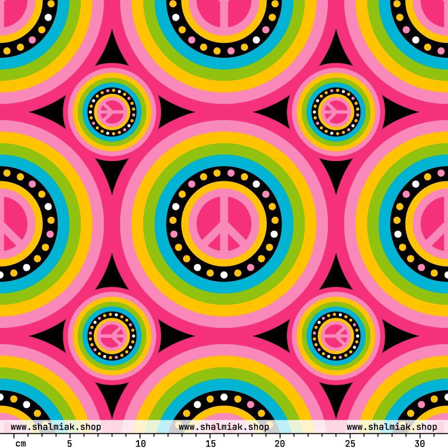 Fabric - HIPPIE HURRAY sweet