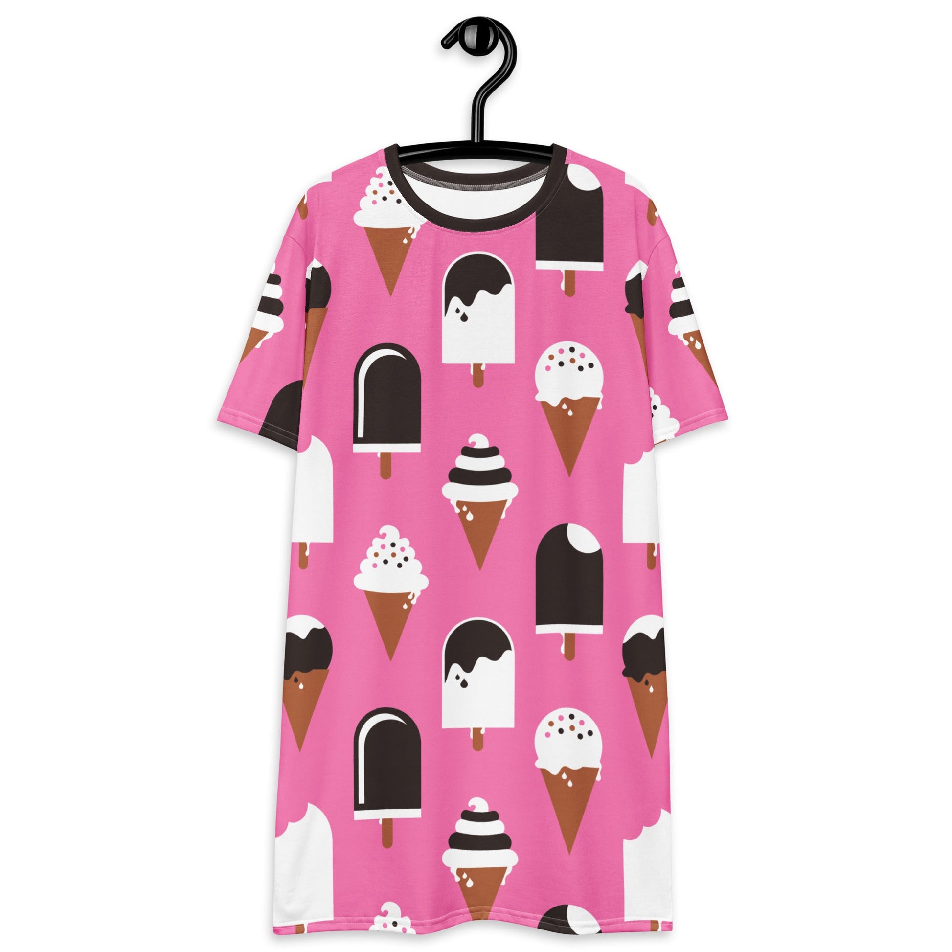 JÄDE pink - T-Shirt Dress - SHALMIAK