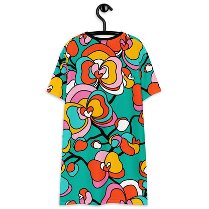 JUBILEE mint - T-Shirt Dress - SHALMIAK