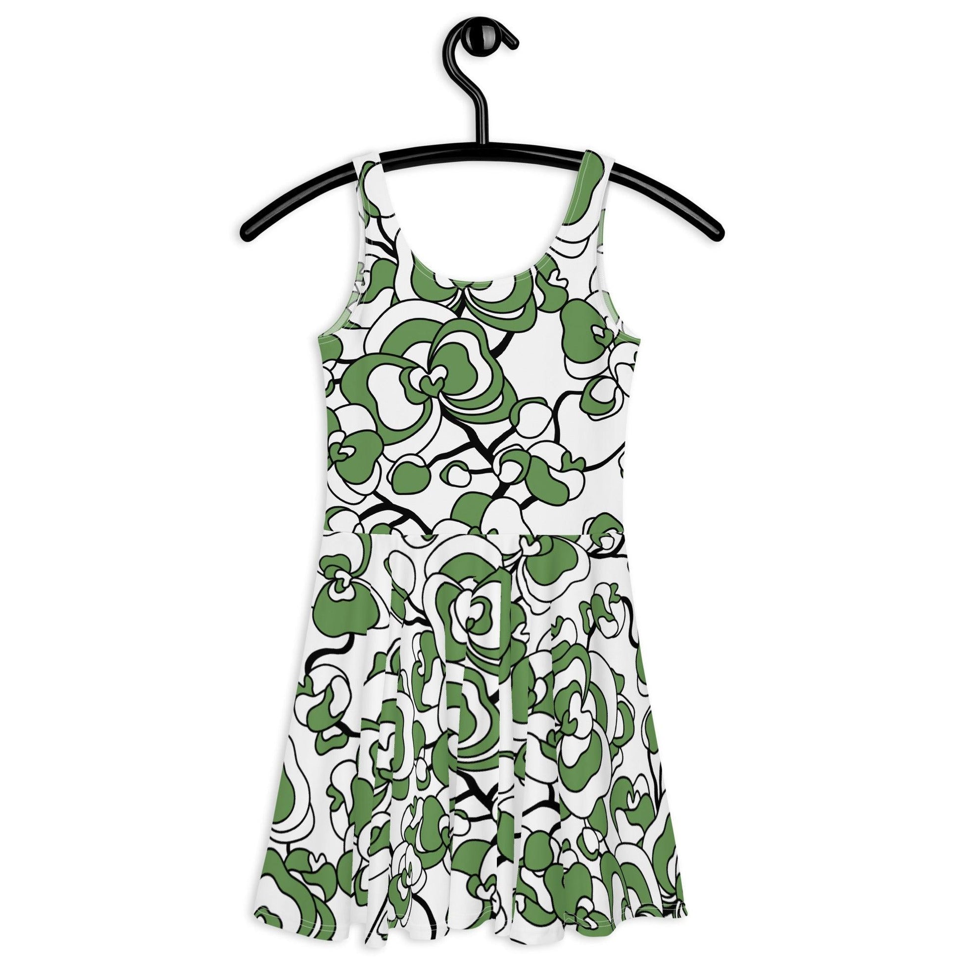 JUBILEE simply green - Skater Dress - SHALMIAK