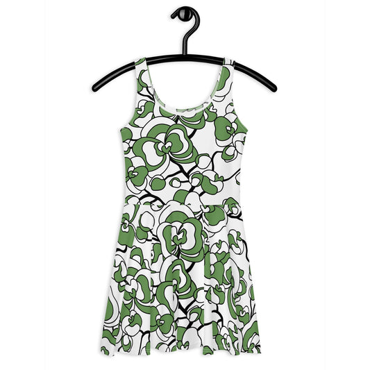 JUBILEE simply green - Skater Dress - SHALMIAK