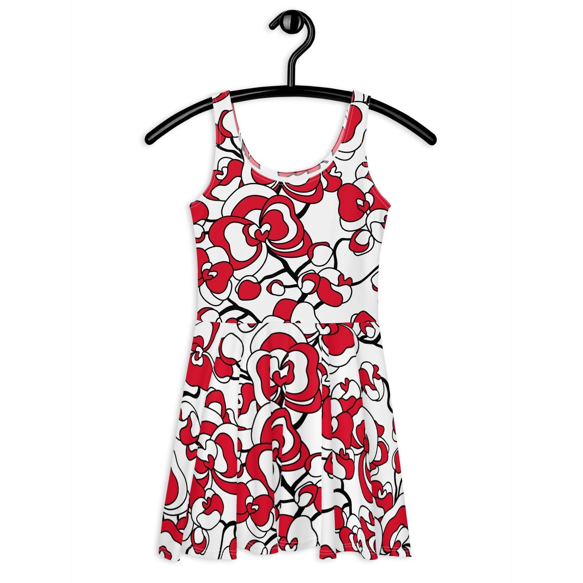 JUBILEE simply red - Skater Dress - SHALMIAK