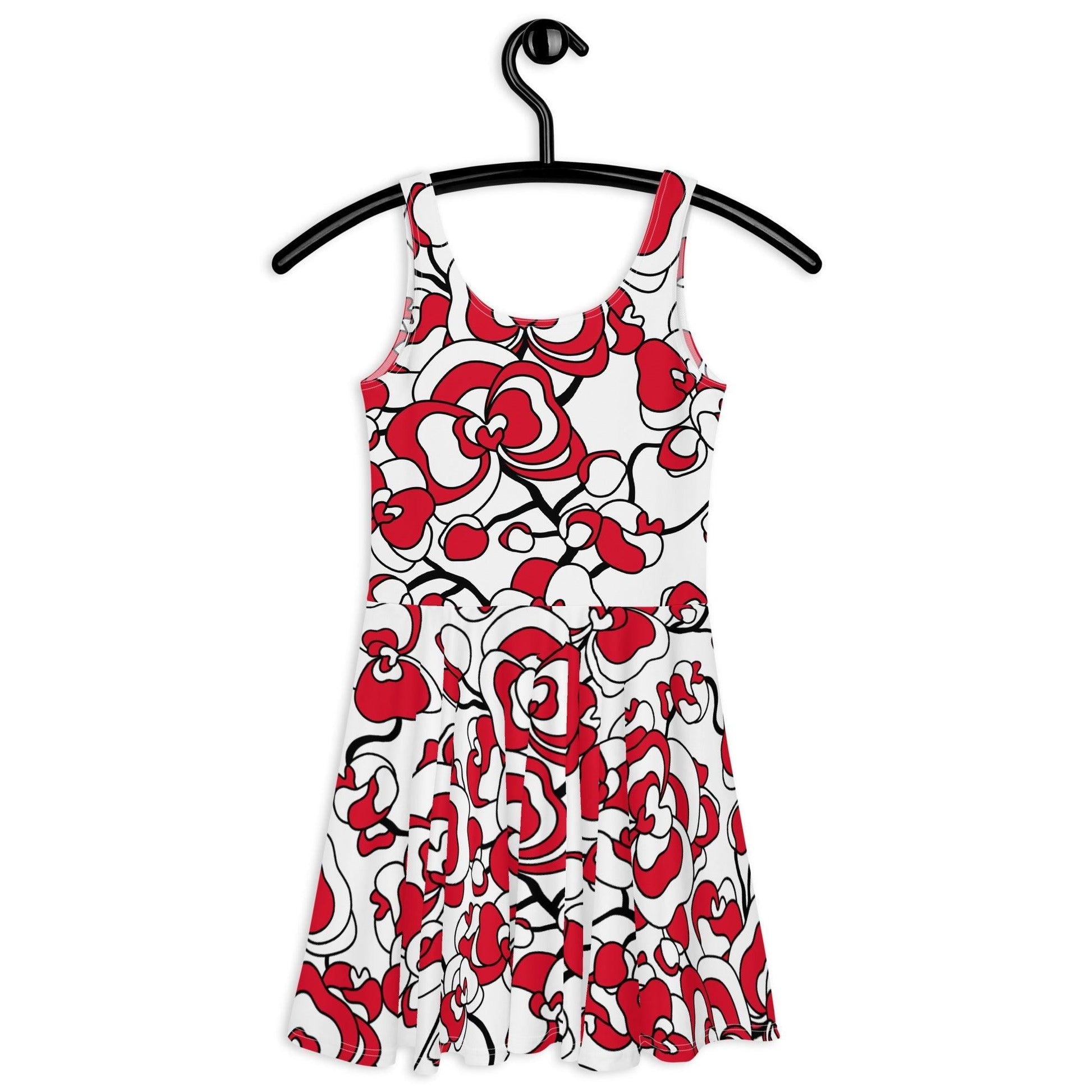 JUBILEE simply red - Skater Dress - SHALMIAK