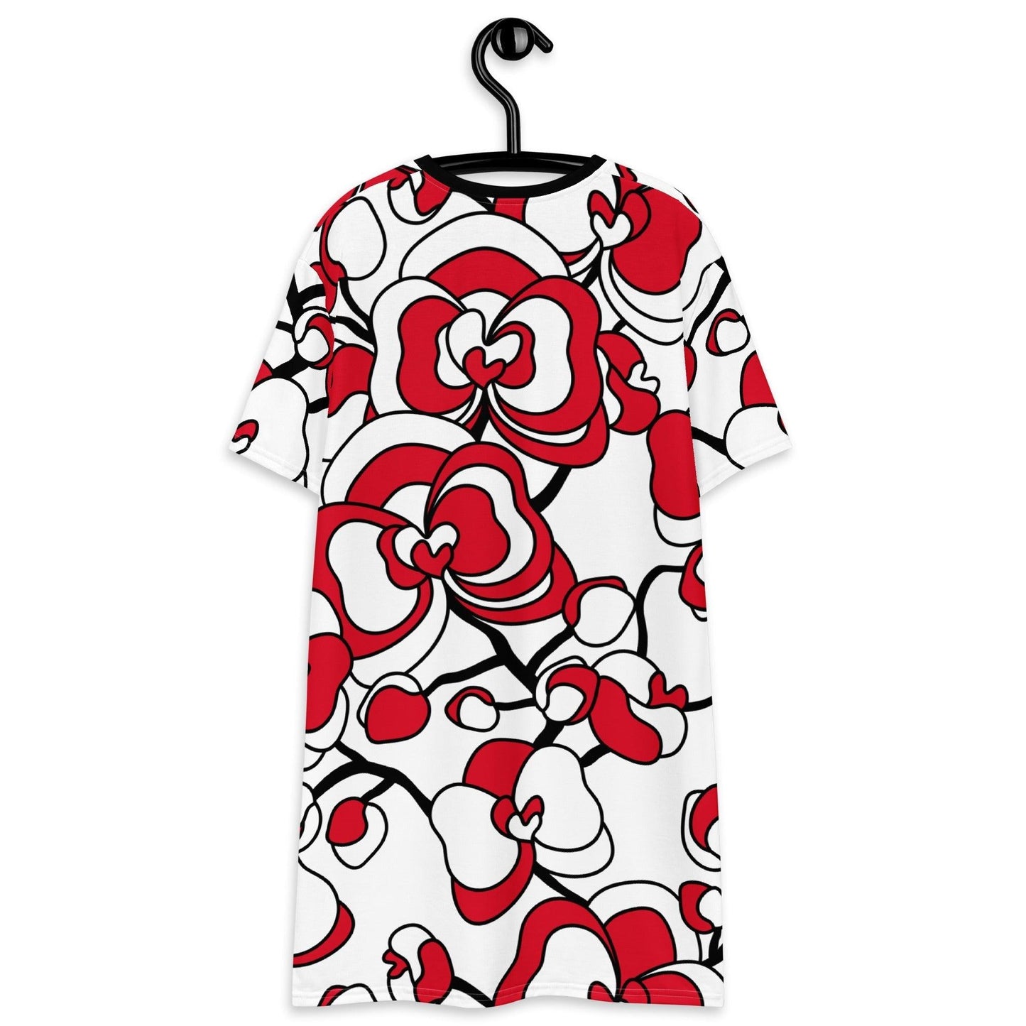 JUBILEE simply red - T-Shirt Dress - SHALMIAK