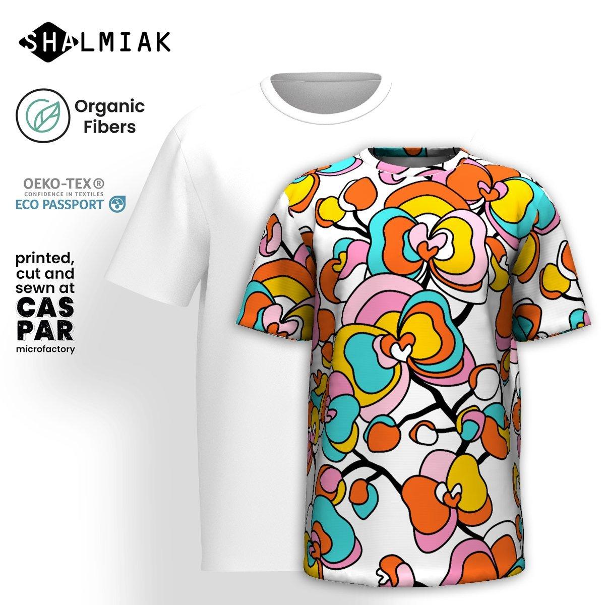 JUBILEE white - Organic Cotton T-Shirt - SHALMIAK