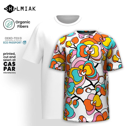 JUBILEE white - Organic Cotton T-Shirt - SHALMIAK