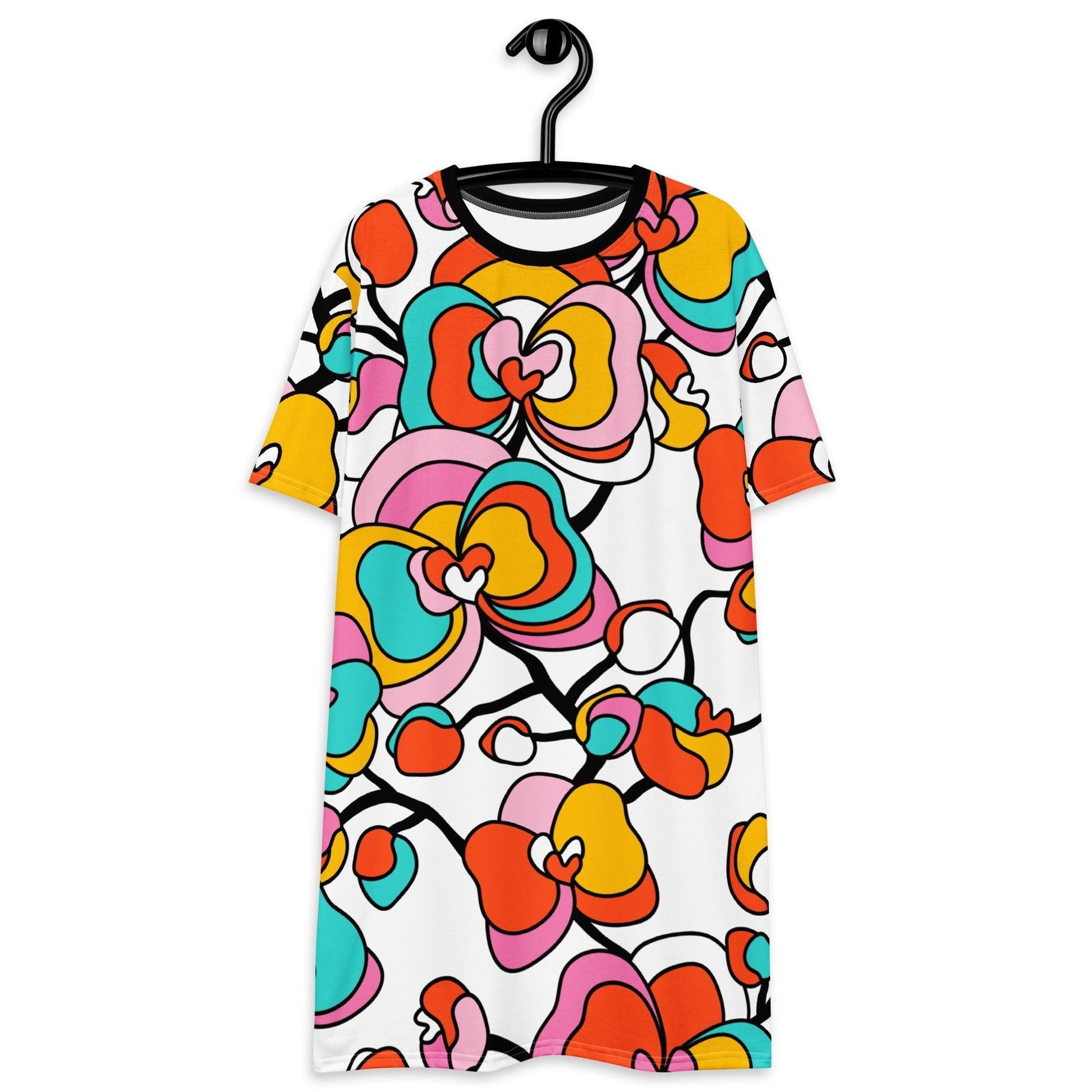 JUBILEE white - T-Shirt Dress - SHALMIAK