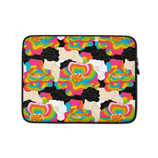 Laptop Sleeve - RAINBOW POPPY