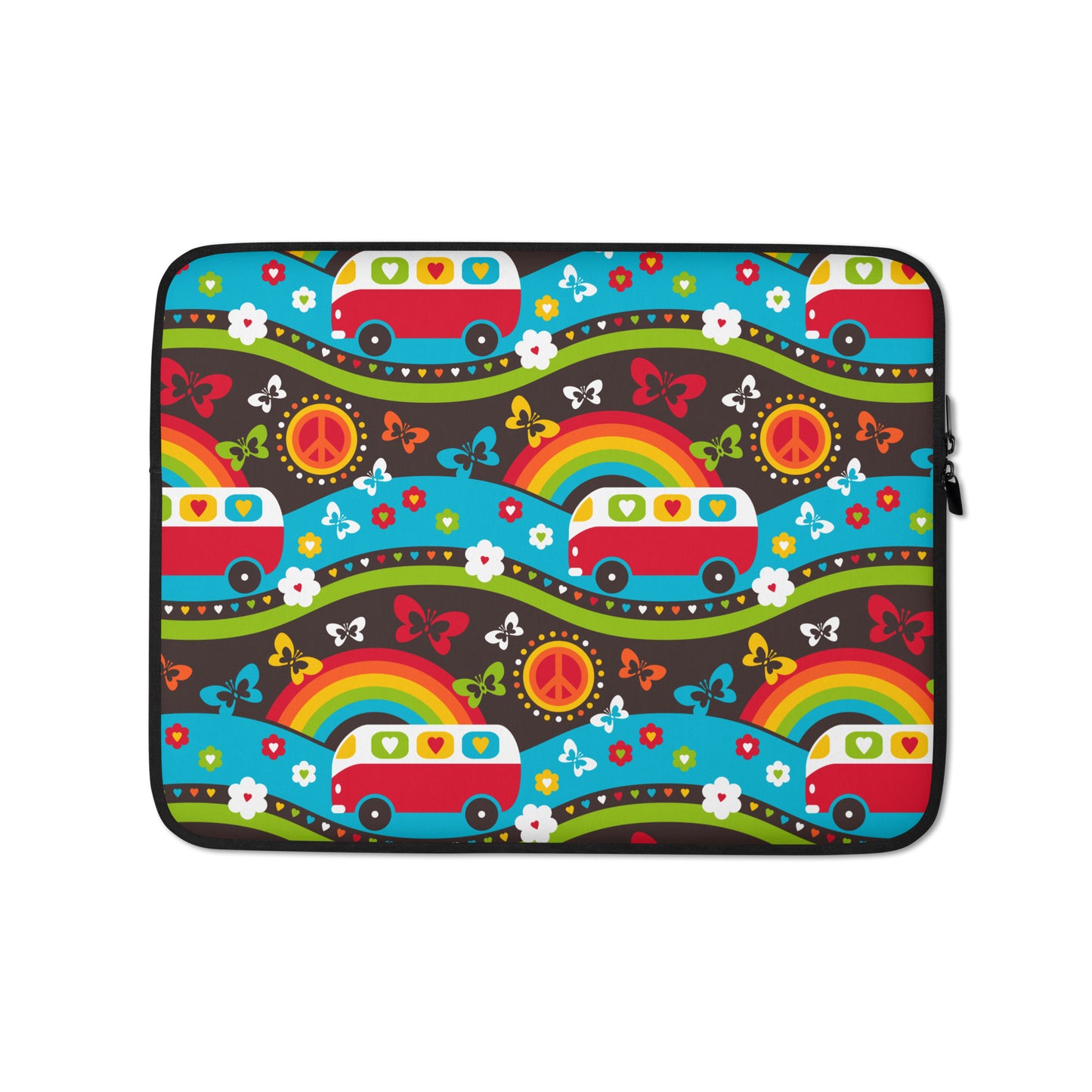 Laptop Sleeve - HIPPIE DAY rainbow