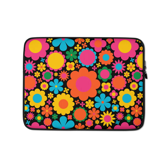Laptop Sleeve - BLOOMPOP happy - SHALMIAK