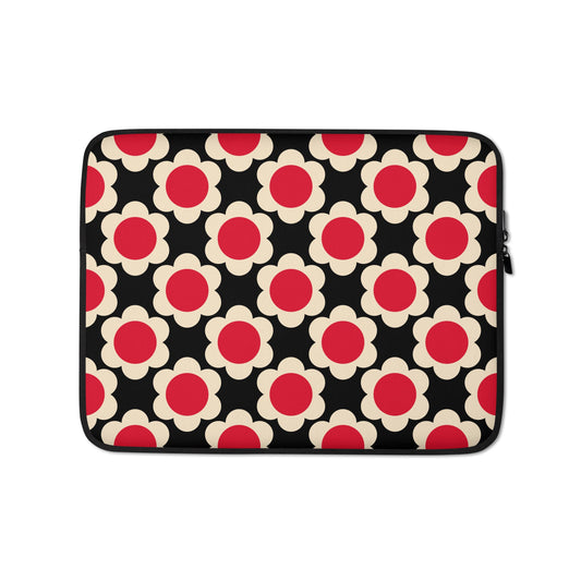 Laptop Sleeve - ELLIE red black - SHALMIAK