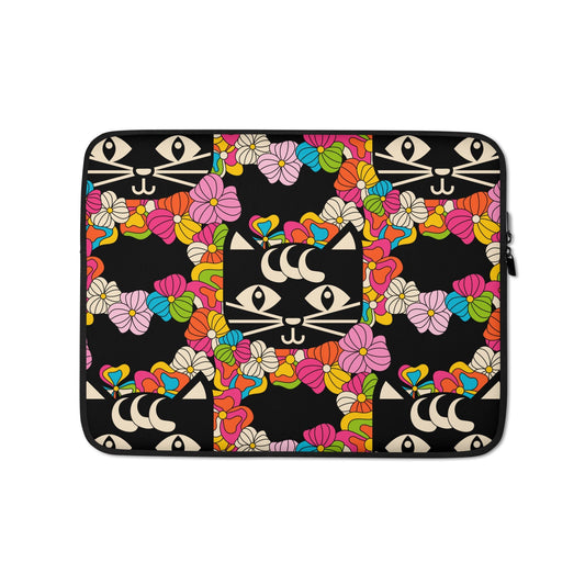 Laptop Sleeve - MAGICAT black - SHALMIAK