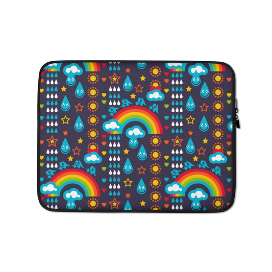 Laptop Sleeve - RAINBOWPHANT blue - SHALMIAK