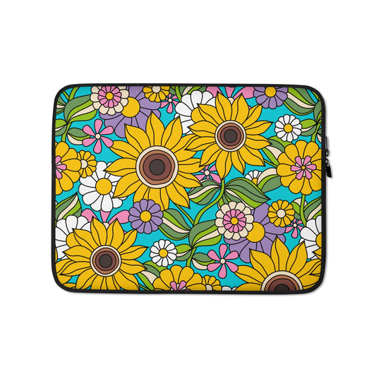 Laptop Sleeve - SUNDANCE turquoise - SHALMIAK