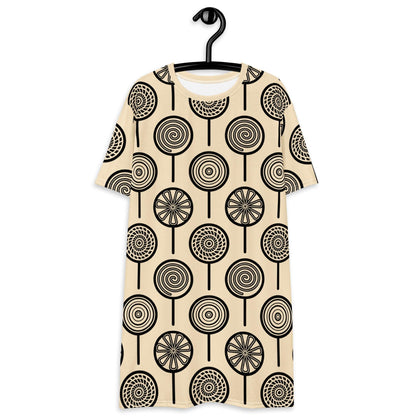 LOLLY light - T-Shirt Dress - SHALMIAK