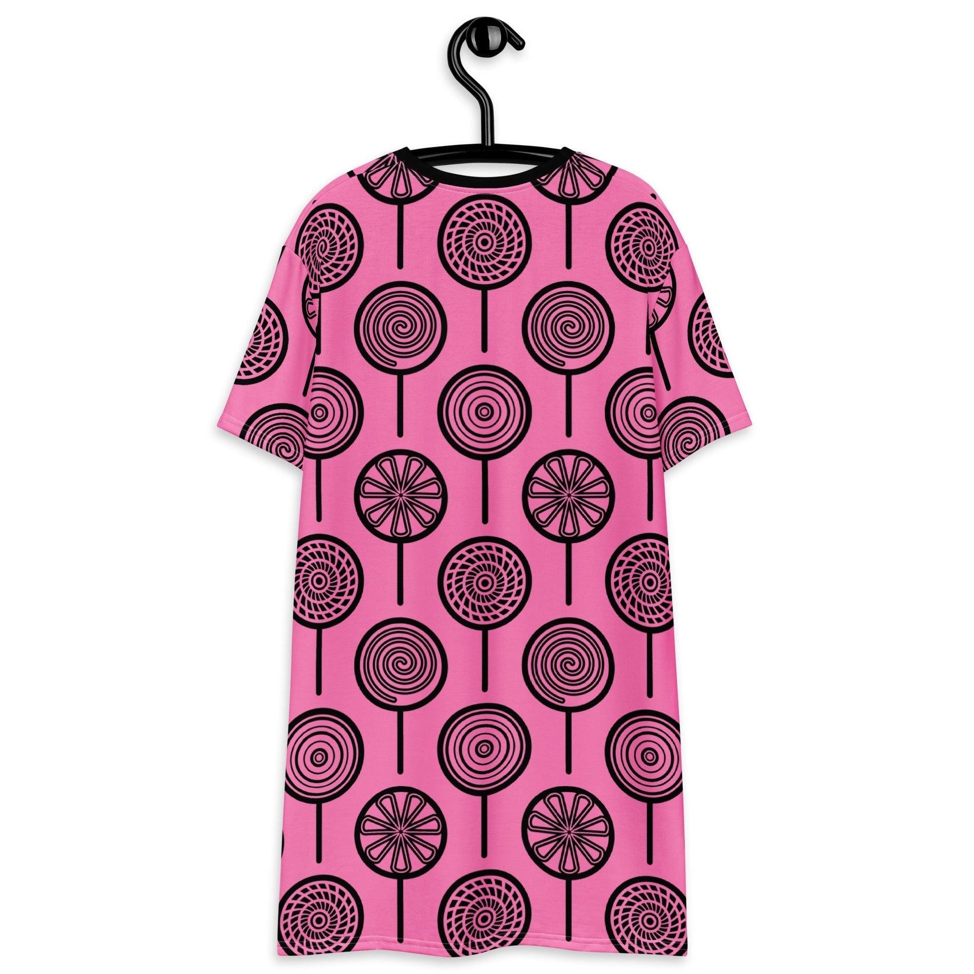 LOLLY pink - T-Shirt Dress - SHALMIAK
