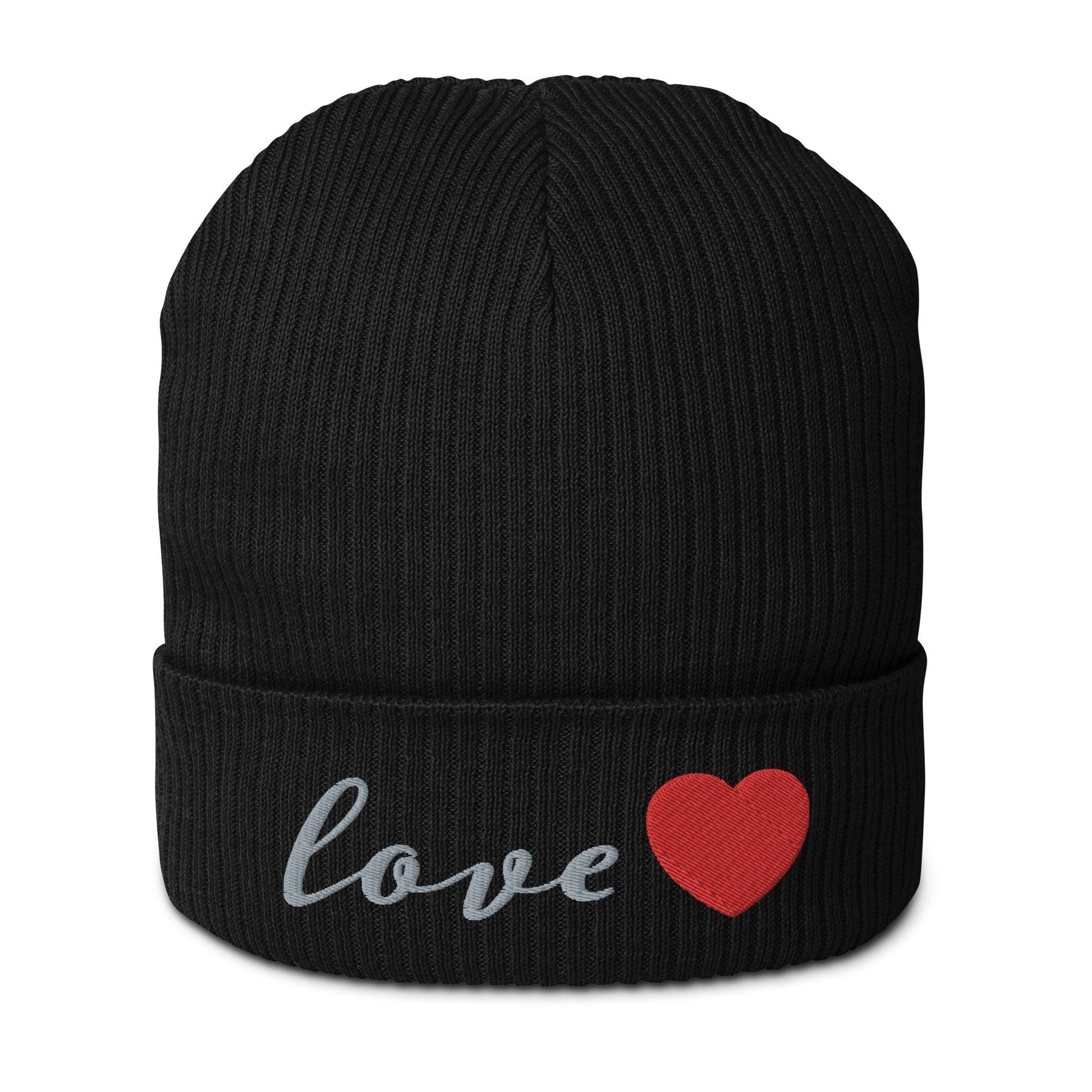 love <3 - Organic ribbed beanie - SHALMIAK