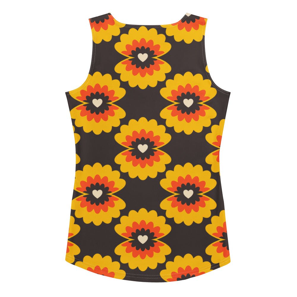 LOVE PEARL orange brown - Tank Top - SHALMIAK