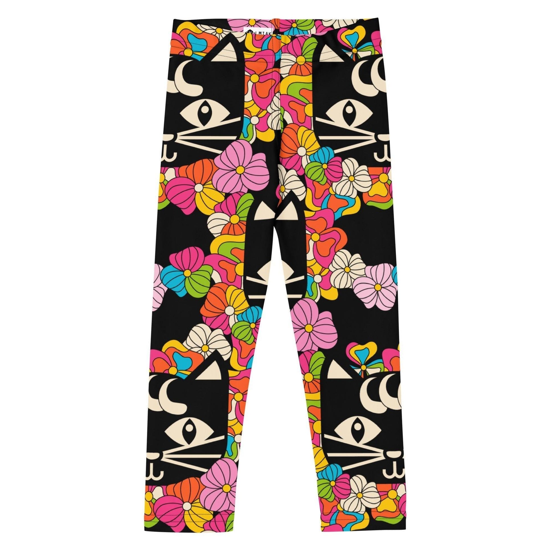 MAGICAT black -2- Kids' Leggings
