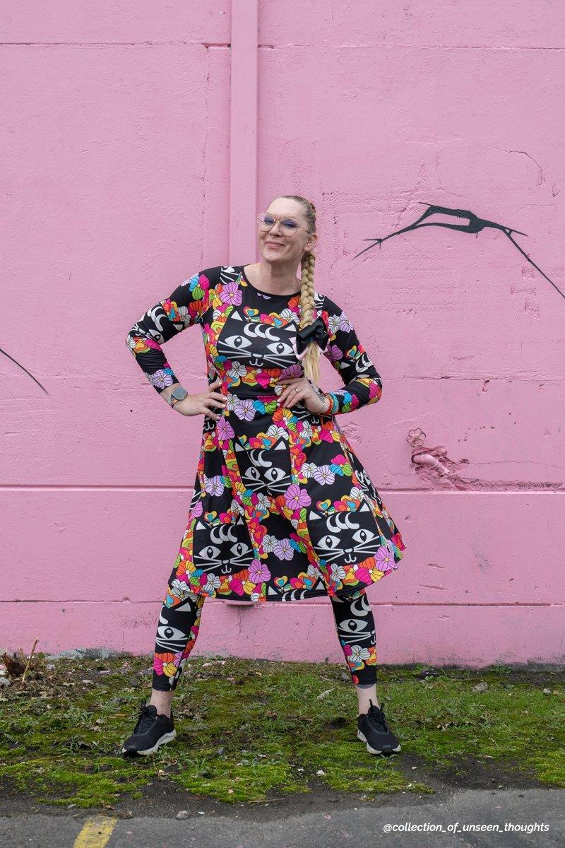 MAGICAT black - 2 - Yoga Leggings - SHALMIAK