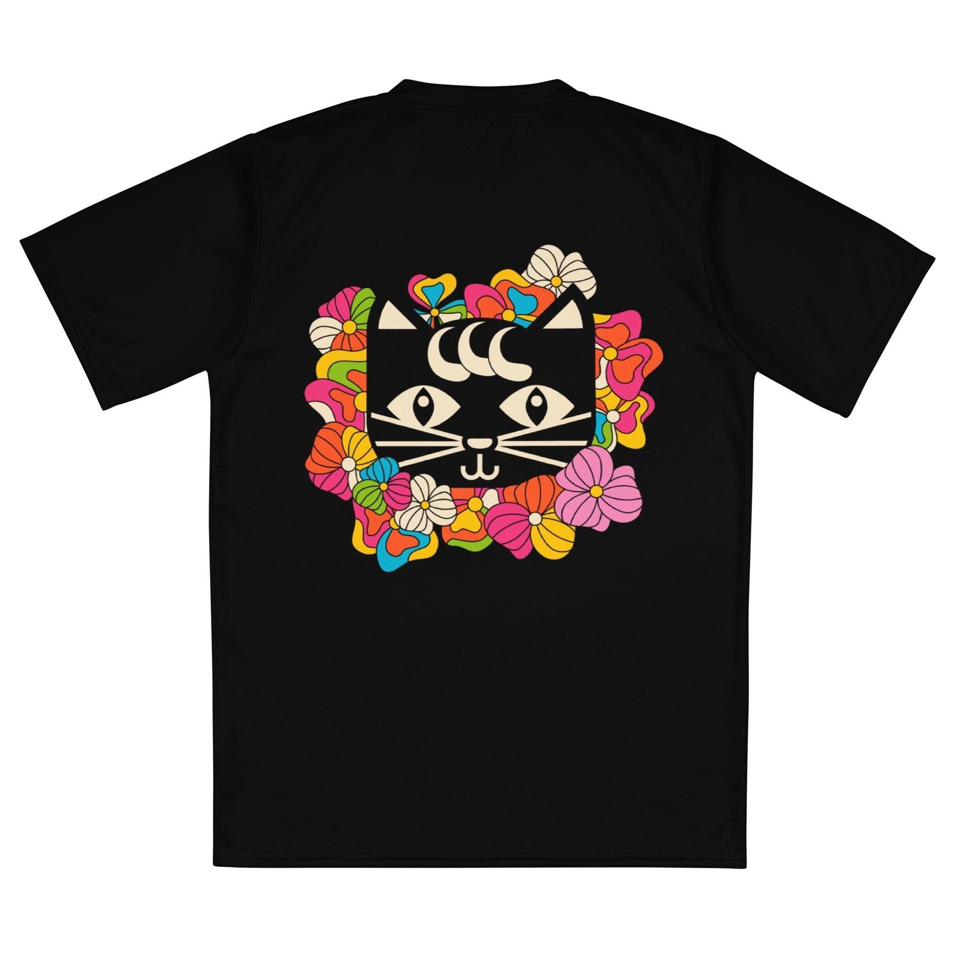 MAGICAT black (just cat) - Sports Jersey - SHALMIAK