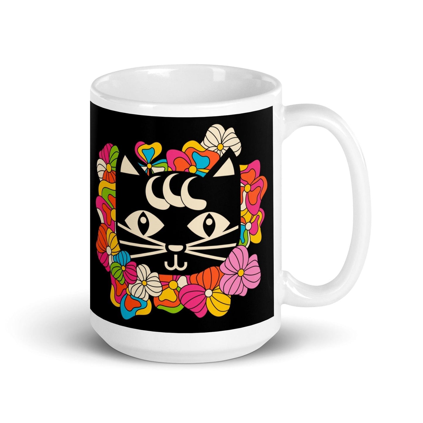MAGICAT black - Mug - SHALMIAK