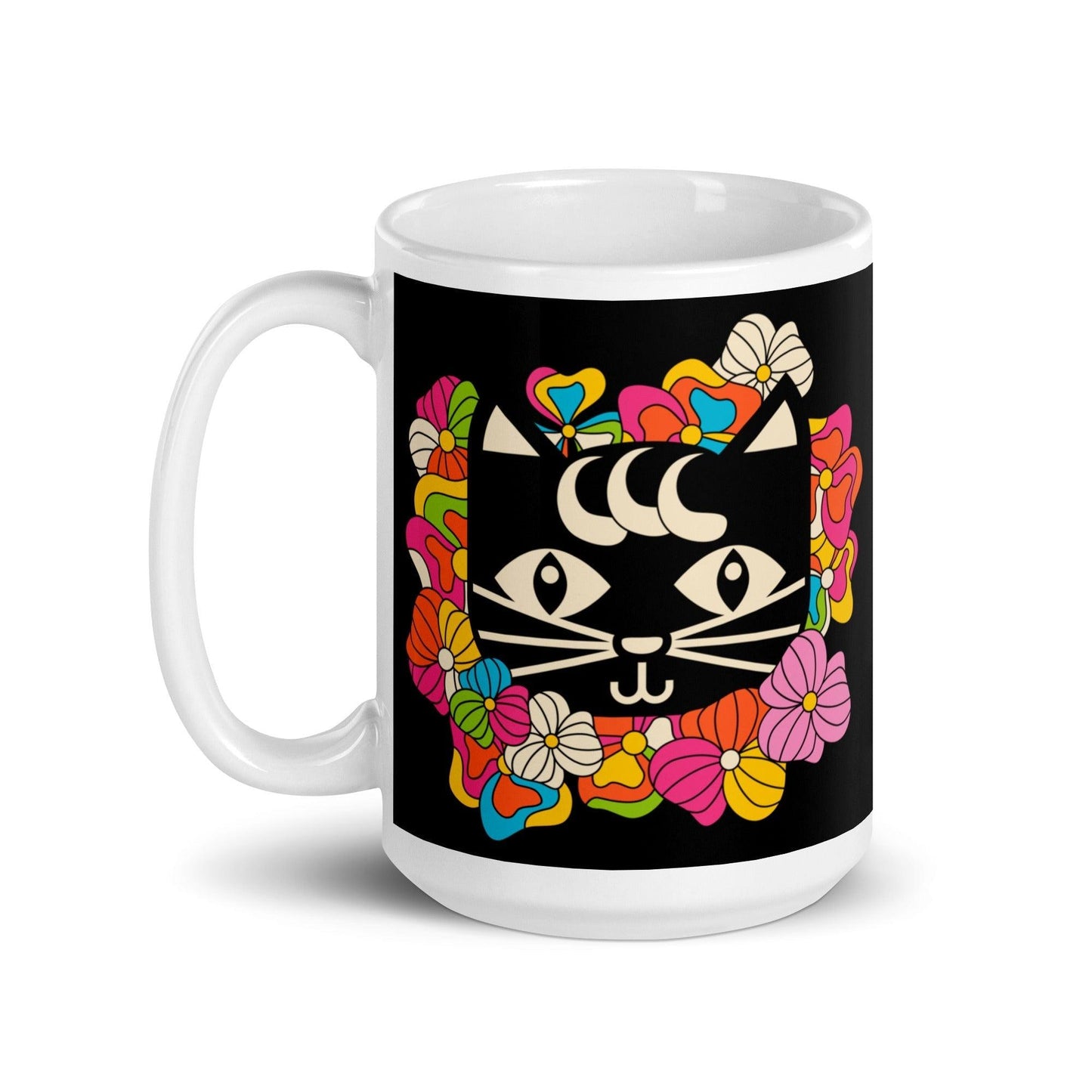 MAGICAT black - Mug - SHALMIAK