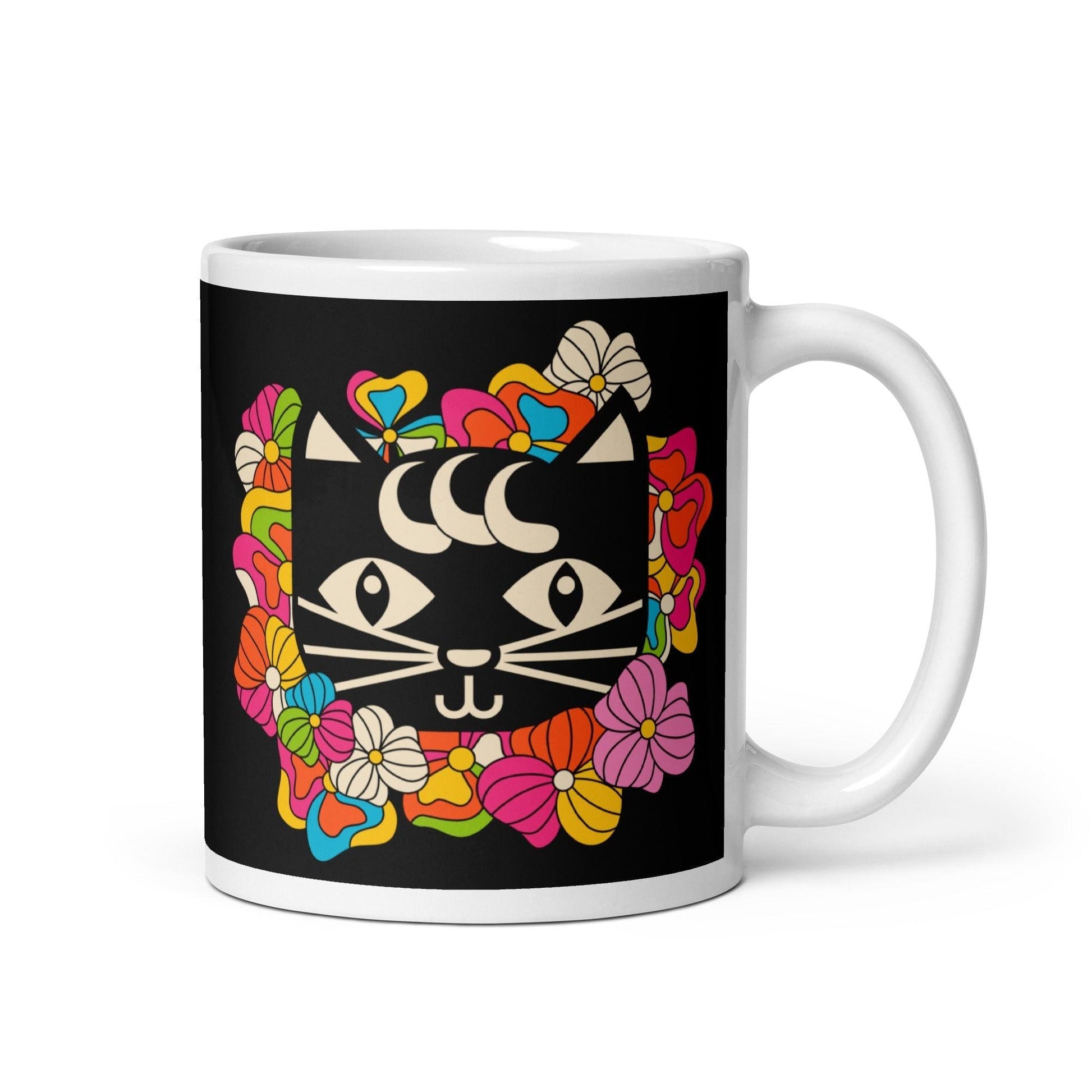 MAGICAT black - Mug - SHALMIAK