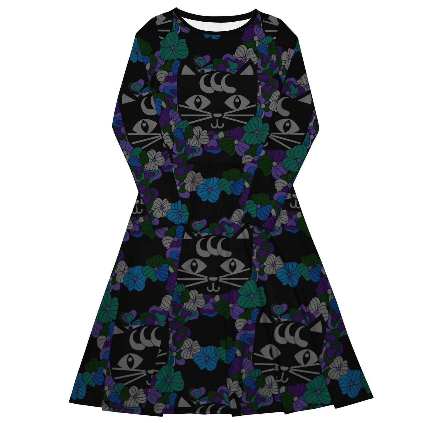 MAGICAT mystic - Midi Dress With Pockets - SHALMIAK
