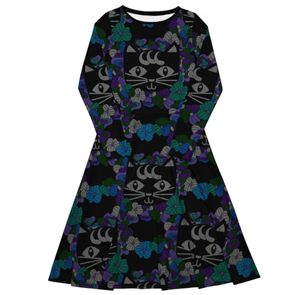 MAGICAT mystic - Midi Dress With Pockets - SHALMIAK