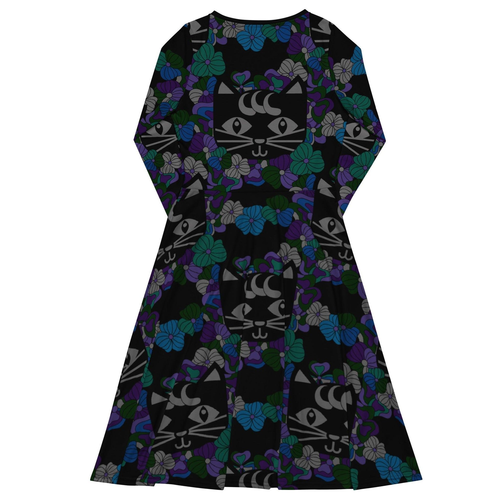 MAGICAT mystic - Midi Dress With Pockets - SHALMIAK