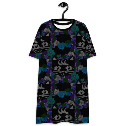 MAGICAT mystic - T-Shirt Dress - SHALMIAK