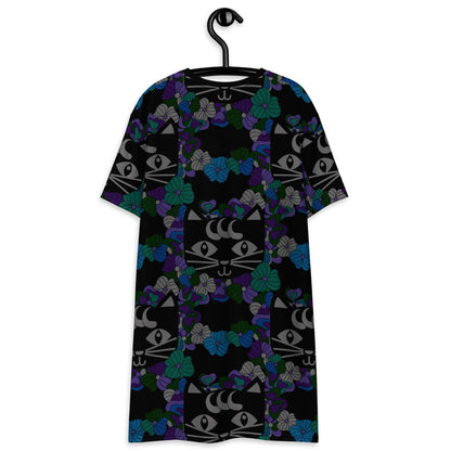MAGICAT mystic - T-Shirt Dress - SHALMIAK