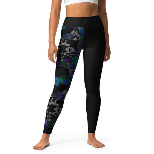 MAGICAT mystic - Yoga Leggings - SHALMIAK