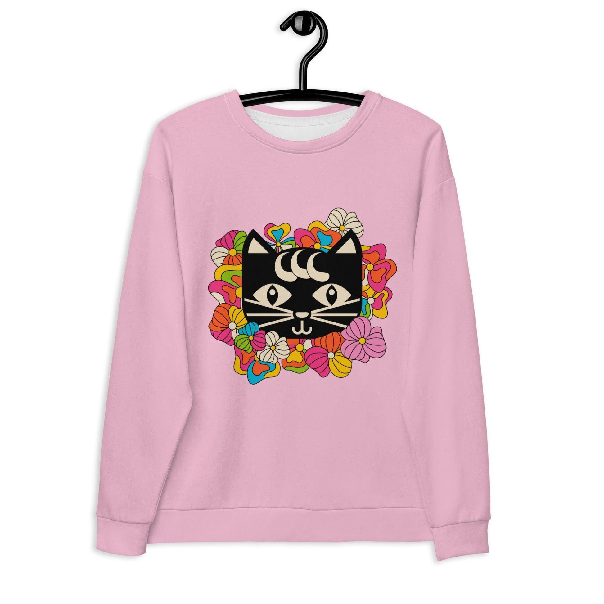 MAGICAT pink (just cat) - Sweatshirt - SHALMIAK
