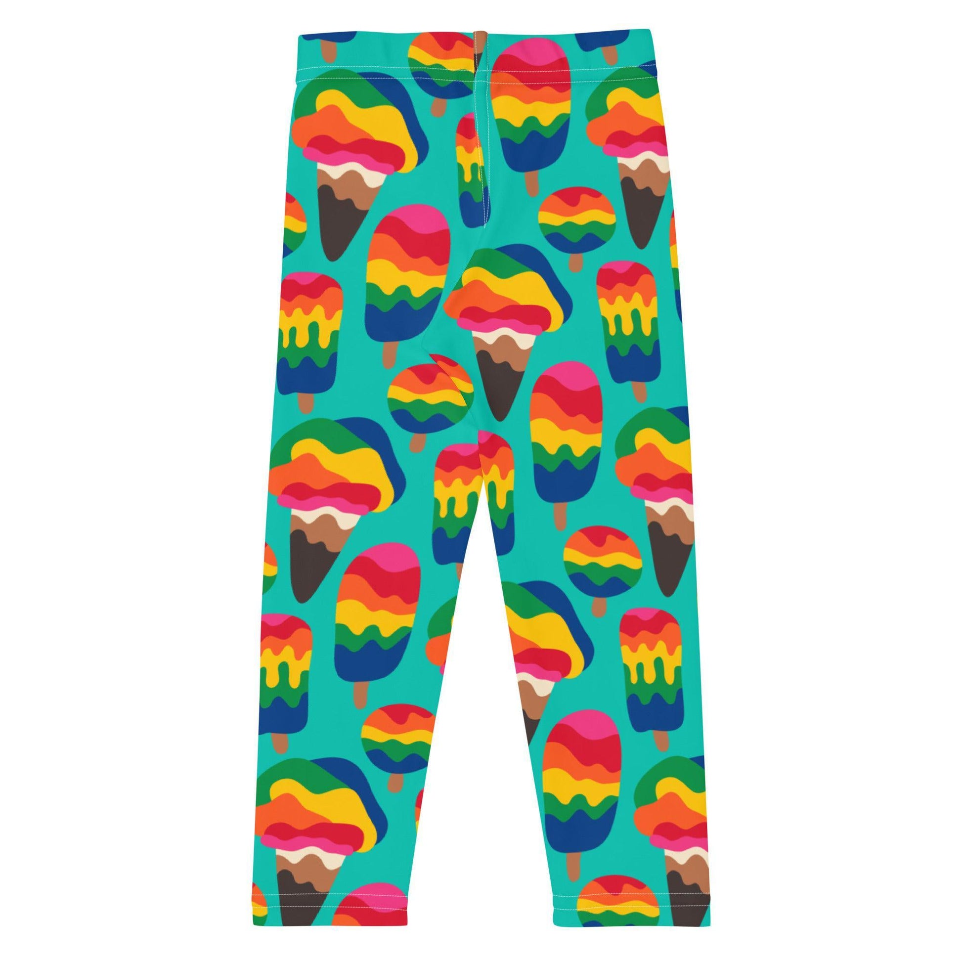 MANIC ICE mint - 2 - Kids' Leggings - SHALMIAK