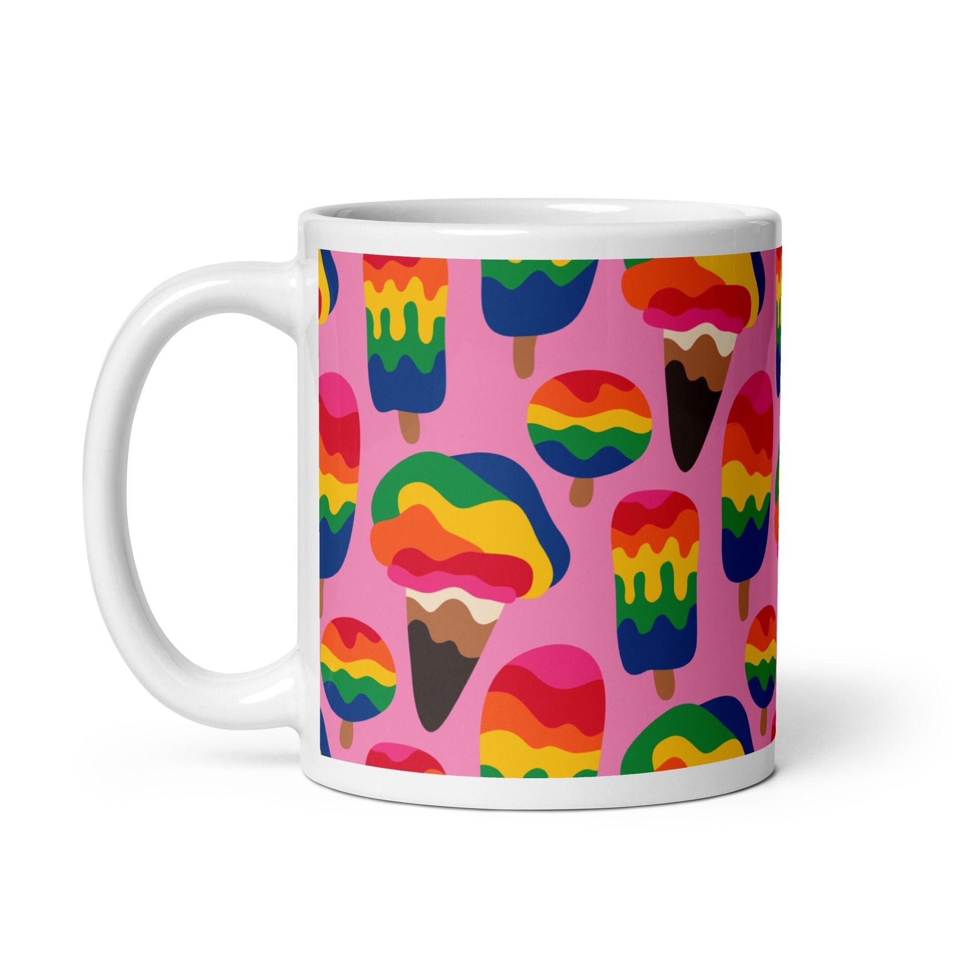 MANIC ICE pink - Mug - SHALMIAK