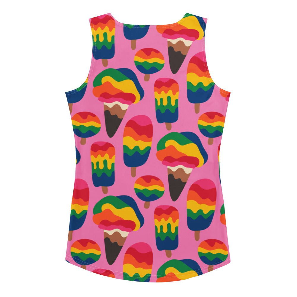 MANIC ICE pink - Tank Top - SHALMIAK