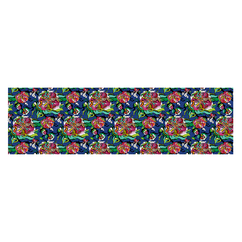 AOP Shawl BLOOMRIOTblue-1
