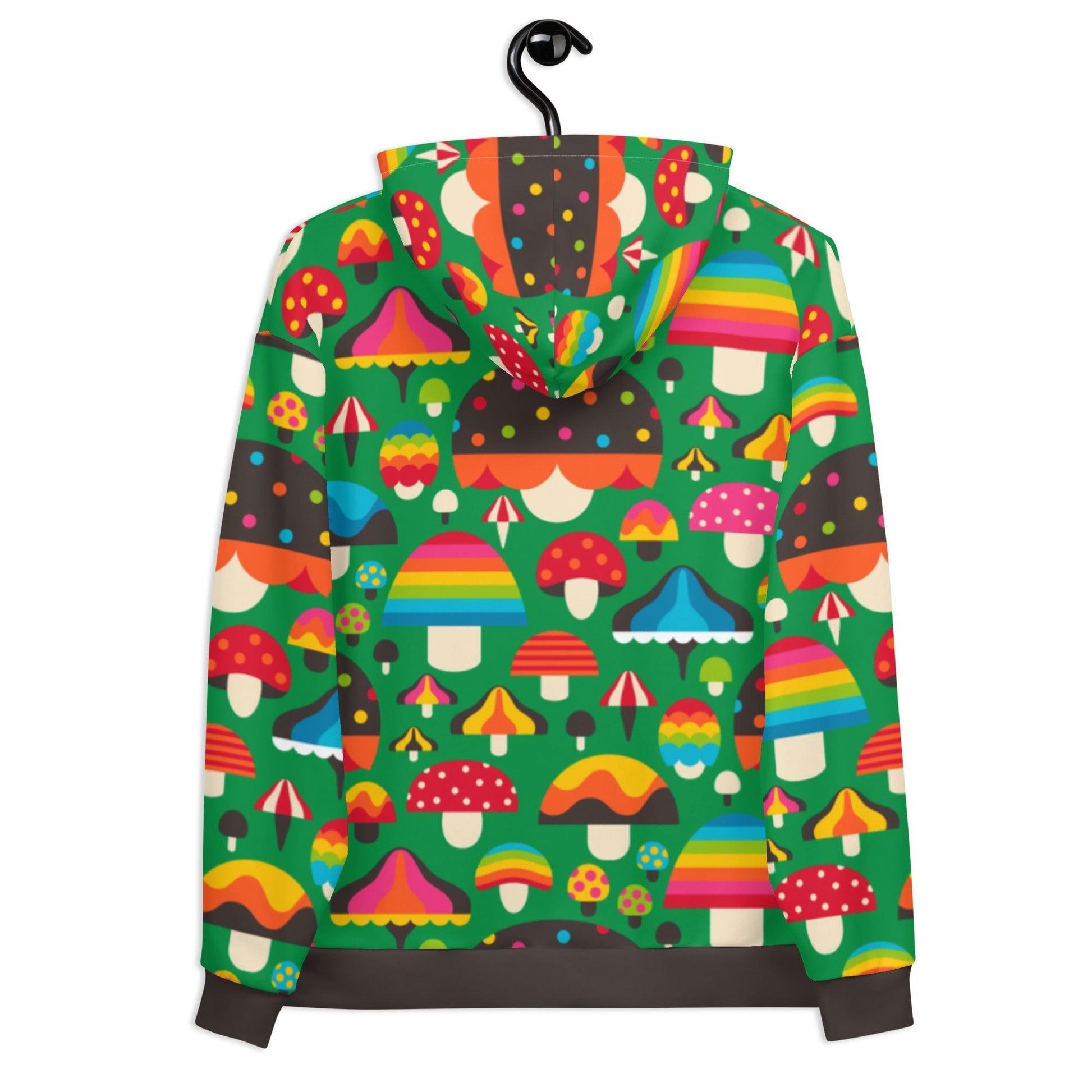 MUSHROOM MANIA green - Hoodie - SHALMIAK