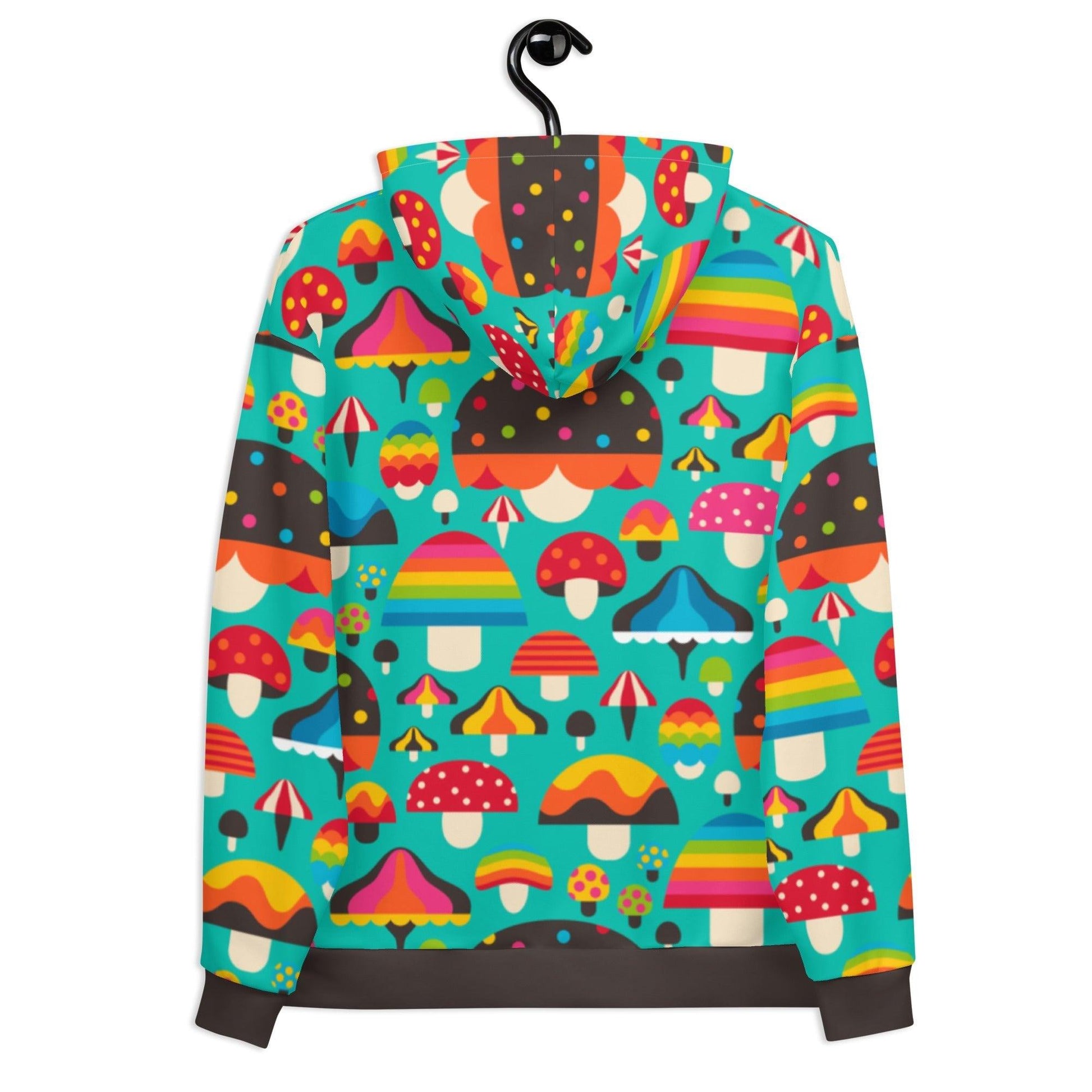 MUSHROOM MANIA mint - Hoodie - SHALMIAK