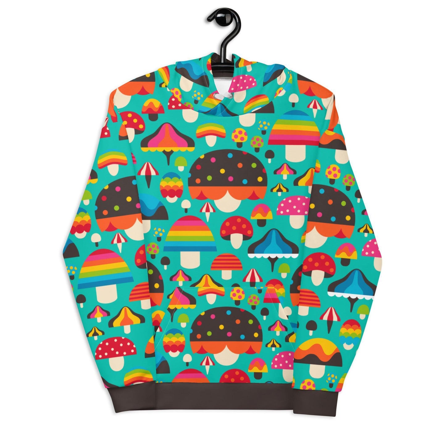 MUSHROOM MANIA mint - Hoodie - SHALMIAK