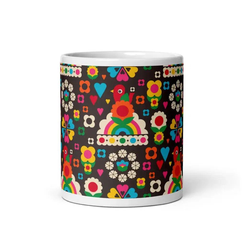 OLD BIRDIE brown - Mug - SHALMIAK