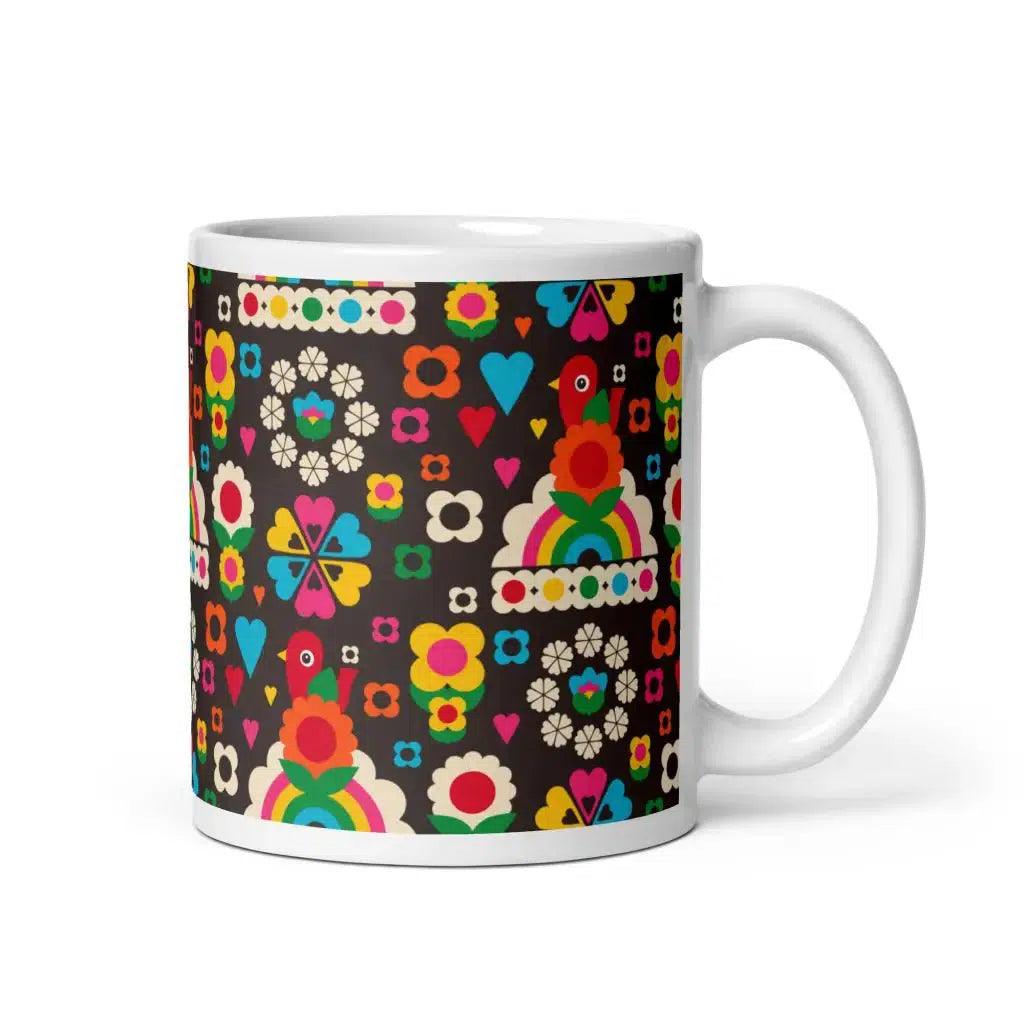 OLD BIRDIE brown - Mug - SHALMIAK