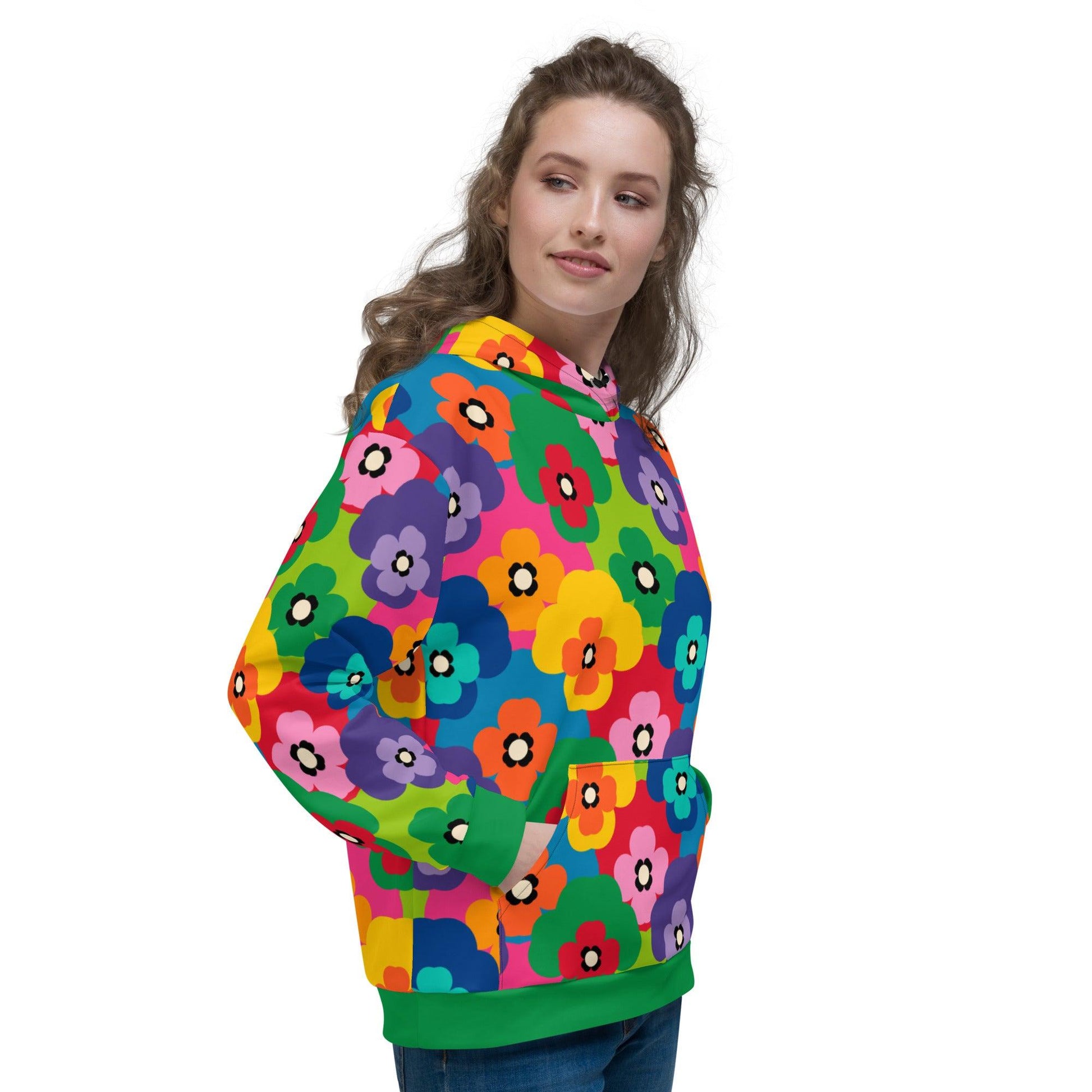 PANSY FAB color - Hoodie - SHALMIAK